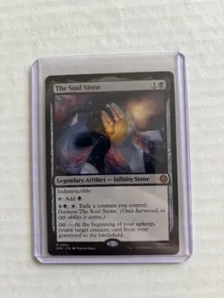 The Soul Stone Marvel's Spider-Man Regular NM MTG - Image 1