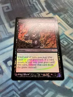 MTG Foil Yawgmoth's Will Judge Promos (Slightly Curled Corner Please See Photos) - Image 2