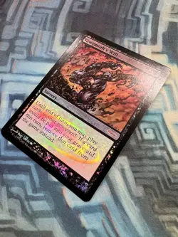 MTG Foil Yawgmoth's Will Judge Promos (Slightly Curled Corner Please See Photos) - Image 4