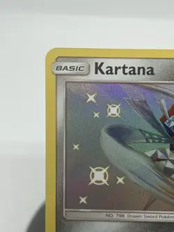 Pokemon TCG Kartana SV33/SV97 Hidden Fates: Shiny Vault Holo Rare NM - Image 2