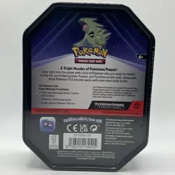 Pokemon TCG Tyranitar Triple Whammy Collector’s Tin - Image 2