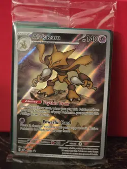 Pokemon Alakazam 009 Black Star Promo Mega Evolutions Sealed - Image 1