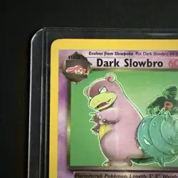 Dark Slowbro 29/82 - Pokemon TCG - Team Rocket Regular (LP) - Image 2