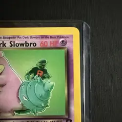Dark Slowbro 29/82 - Pokemon TCG - Team Rocket Regular (LP) - Image 3