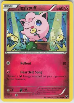 Pokemon Jigglypuff (87) 87/146 XY Base Set Common NM - Image 1
