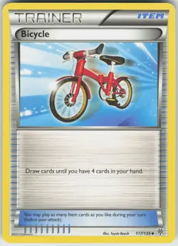 Pokemon Bicycle 117/135 Plasma Storm Uncommon NM - Image 1