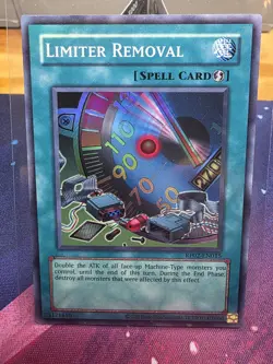 Yugioh Limiter Removal - RP02-EN015 - Super Rare - Unlimited Edition NM - Image 1
