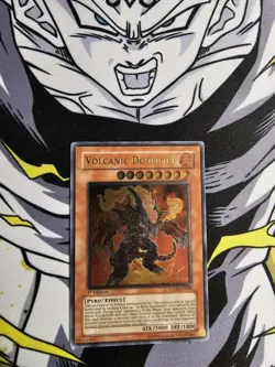 Yugioh! LP Volcanic Doomfire - FOTB-EN008 - Ultimate Rare - 1st Edition Lightly - Image 1
