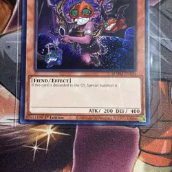 Yugioh Fabled Lurrie Alternative Art BLMM-EN104 1st Ed Secret Rare NM - Image 3