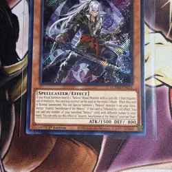 Yugioh! Avance, Swordsman of the Nekroz - BLMM-EN024 - Secret Rare - 1st Edition - Image 3