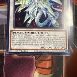 YuGiOh Stardust Sifr Divine Dragon Battles of Legend: Monster Mayhem BLMM-EN151 - Image 3
