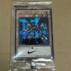 Yugioh Red-Eyes Black Dragon Nike Worlds Promo NKC1-EN002 - Image 1