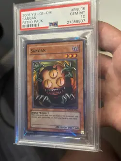 2008 Yugioh Sangan RP01-EN036 Super Rare PSA 10 GEM MINT POP 2 💎 - Image 2