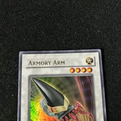 Yugioh 1x Armory Arm DP08-EN016 1st Edition Ultra Rare HEAVY PLAY - Image 2