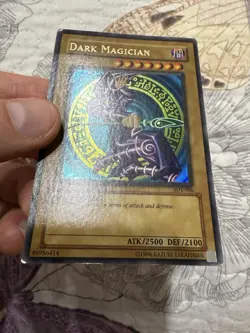 Yugioh Dark Magician SDY-006 Ultra Rare Unlim Wavy Print - Image 5