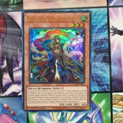 Yugioh! Radiant Typhoon Swen DOOD-EN014 Ultra Rare 1st Ed - Image 1