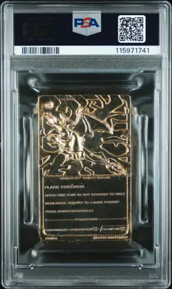 Charizard Pokemon Card Burger King 23K Gold Plated Promo Nintendo PSA 8 NM-MINT - Image 2