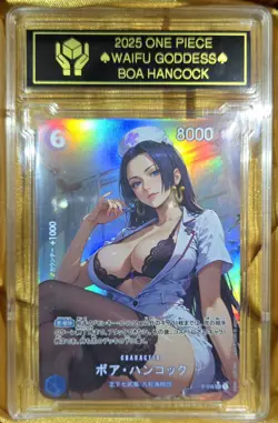 BOA HANCOCK One Piece Anime Waifu Goddess CUSTOM CARD - Image 1