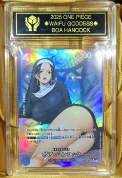 BOA HANCOCK One Piece Anime Waifu Goddess CUSTOM CARD - Image 1