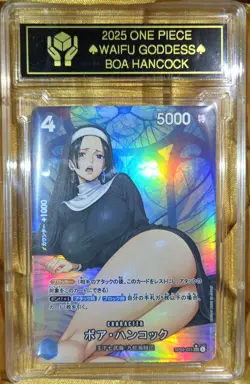 BOA HANCOCK One Piece Anime Waifu Goddess CUSTOM CARD - Image 2