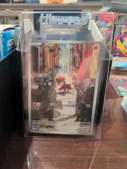 Litleo 139/132 Illustration Rare Pokemon Card Mega Evolutions - English TCG - Image 1
