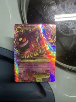 Pokemon TCG Mega-Gengar-EX Phantom Forces Holo Rare Card 35/119 - Image 1