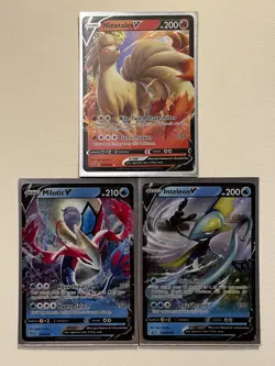 2020 Pokemon Sword & Shield Rebel Clash V, Vmax Ultra Rare 9 Card Lot NM/Mint - Image 2