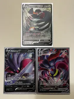 2020 Pokemon Sword & Shield Rebel Clash V, Vmax Ultra Rare 9 Card Lot NM/Mint - Image 4