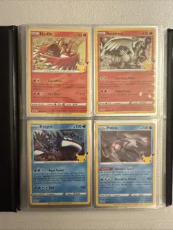 Pokemon Celebrations 25th Anniversary Master Set NM + Binder & Promos (67 Cards) - Image 2