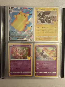 Pokemon Celebrations 25th Anniversary Master Set NM + Binder & Promos (67 Cards) - Image 4