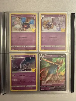 Pokemon Celebrations 25th Anniversary Master Set NM + Binder & Promos (67 Cards) - Image 5