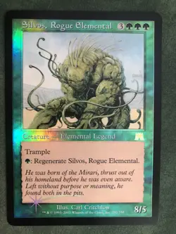 1x FOIL Silvos, Rogue Elemental MTG - Onslaught - Light Play/LP - MP - Image 1