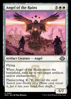 Angel of the Ruins (262) Modern Horizons 3 MH3 MTG Magic - Image 1