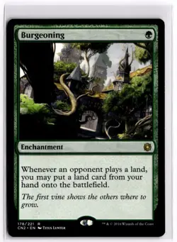 Burgeoning | [CN2] | 178 | LP x1 MTG Magic: the Gathering - Image 1