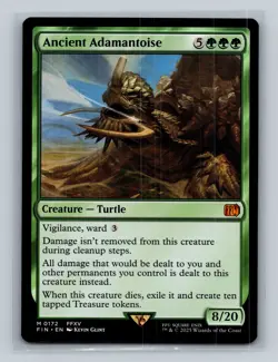 MTG - Ancient Adamantoise - 172 - FINAL FANTASY - Mythic - NM - Image 1