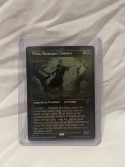 Nissa, Resurgent Animist Foil Etched NM, March of the Machine: The Aftermath - Image 1