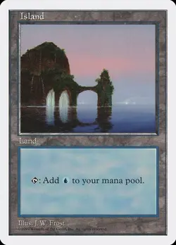 Lot of 20x Island #434 - 5ED Fifth 5th Edition - MTG Magic Basic Land PL - Image 1