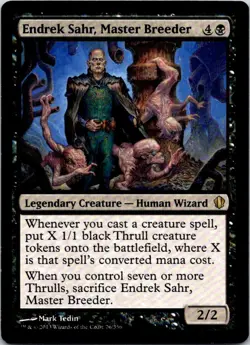 Endrek Sahr, Master Breeder - 76 - Commander 2013 - Magic MTG - LP - B3G1 - Image 1