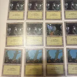 Lot Of 30 Forest Basic Land Revised 3rd Edition MTG Magic The Gathering - Image 2