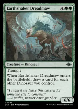 Earthshaker Dreadmaw (183) The Lost Caverns of Ixalan LCI MTG Magic - Image 1