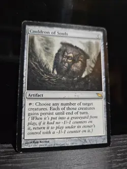 MTG Cauldron of Souls - Shadowmoor Moderately Played/Reg English - Image 1