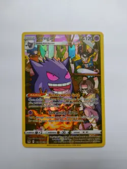 Pokemon Gengar TCG TG06/TG30 Lost Origin Trainer Gallery Holo Ultra Rare MP - Image 1