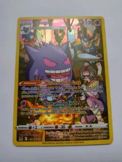 Pokemon Gengar TCG TG06/TG30 Lost Origin Trainer Gallery Holo Ultra Rare MP - Image 5