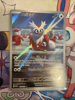 Pokemon TCG Delibird 152/132 Mega Evolution Illustration Rare MINT/Near Mint - Image 1