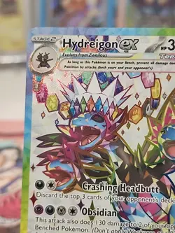 Hydreigon ex (Ultra Rare) 223/191 - SV08: Surging Sparks (SSP) TCG Pokemon NM EN - Image 2