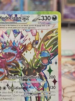 Hydreigon ex (Ultra Rare) 223/191 - SV08: Surging Sparks (SSP) TCG Pokemon NM EN - Image 3