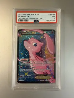 Mew EX RC24 PSA 7 Near Mint Pokemon TCG Legendary Treasures Radiant Collection - Image 1