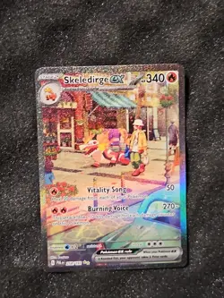 Pokemon TCG Skeledirge ex 258/193 Paldea Evolved Special Illustration Rare NM/M - Image 1