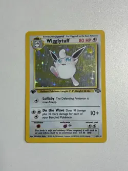 Wigglytuff 32/64 Holo 1st Edition - Vintage Pokemon TCG Jungle Set (MP/HP) - Image 1