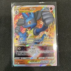 LUCARIO VSTAR SWSH214 POKEMON TCG NM - Image 1